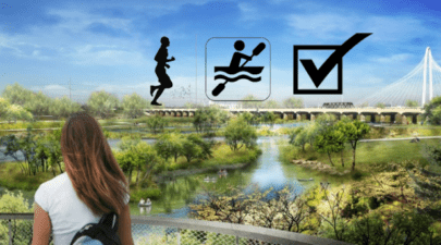 Trinity River Park Running and Paddlesports Paradise