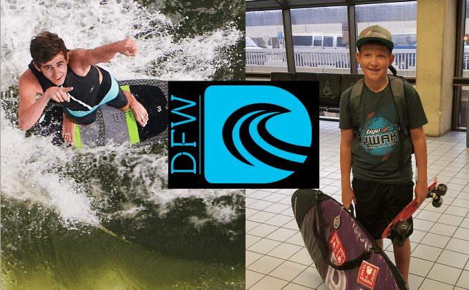 Parker Payne and Perry Morrison DFW Surf Wakesurfers
